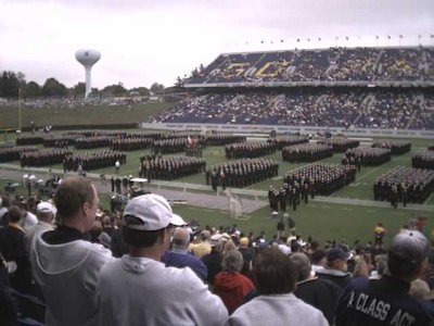 Navy Football game in Annapolis, MD.