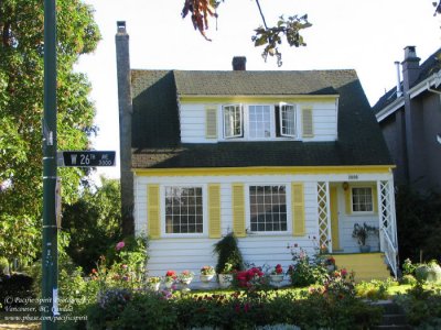 Pretty 1920s house, Vancouver's West Side