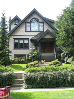 A new heritage-style house in New Westminster
