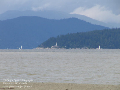 Lighthouse Park from Spanish Banks, Vancouver