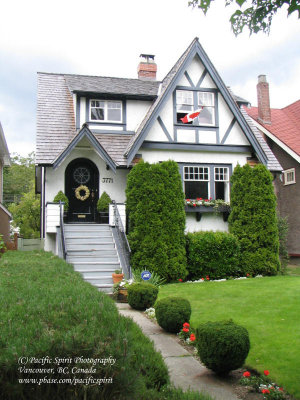 A pretty 1920s house in the Dunbar area, Vancouver