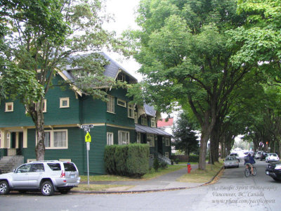 West 15th Avenue at Spruce Street, Vancouver