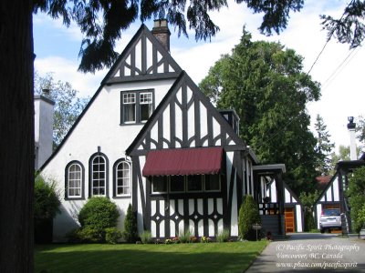 A Tudor Revival house on Vancouver's West Side