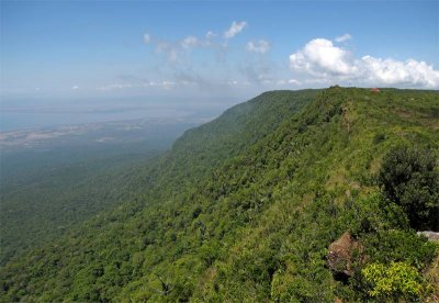 Bokor plateau edge