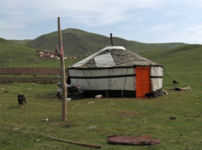 Nomads' tent