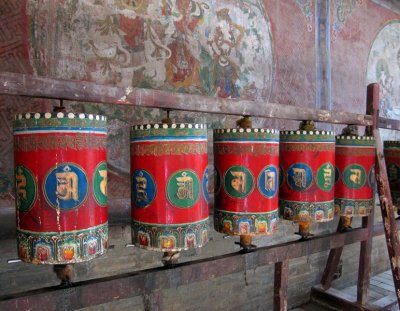 Prayer wheels