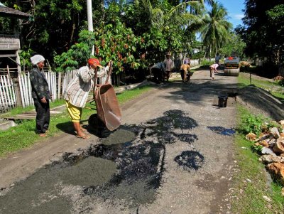 Road repair