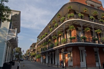 In the French Quarter