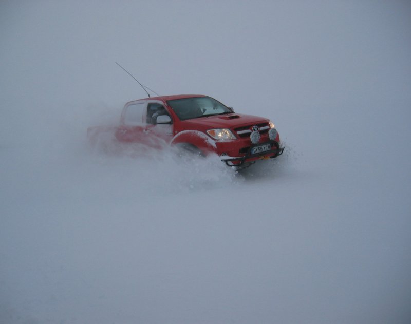 Bragarbót - Langjökull - Skálparnes - mars 2007