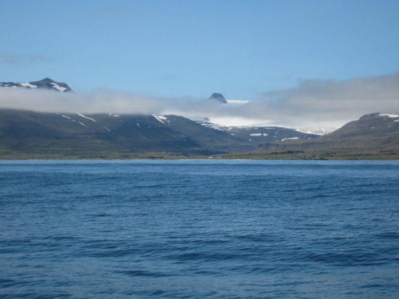 Reykjarfjrur. Hrolleifsborg  Drangajkli  fjarska