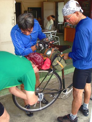 it's a pain to reinstall a wheel into position on a fixie bike
