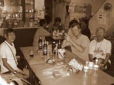 the atmosphere looks better in sepia tone....