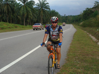 Kenny accompanied us up till Mersing