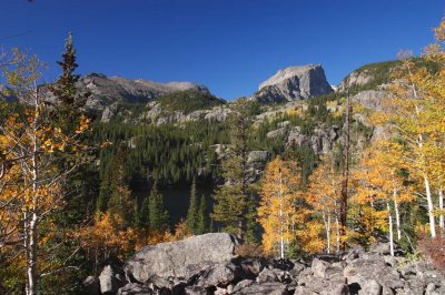 Hallet Peak over Bear Lake