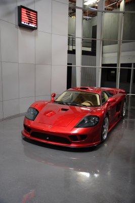 Saleen S7 waiting to be picked up by it's new owner.