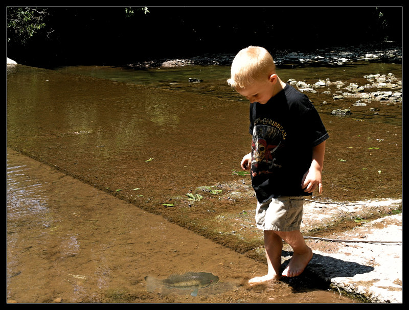 Sometimes, I Take Grandpa Fishing