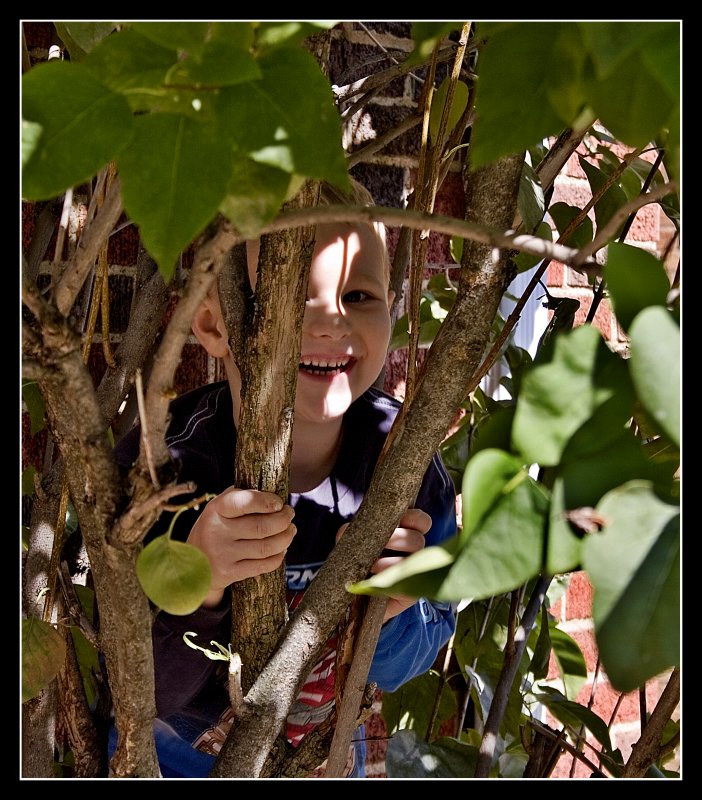 Grandpa Plays 'Hide and Seek' With Me.