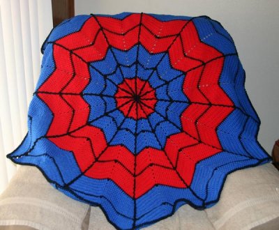 Spiderman Afghan