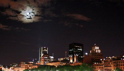 Montreal at night.