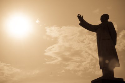 Mao Zedong statue at Tianfu Square