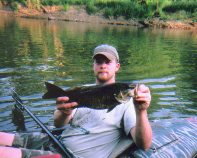 Ross Reynolds White River Smallmouth Madison County May 2007