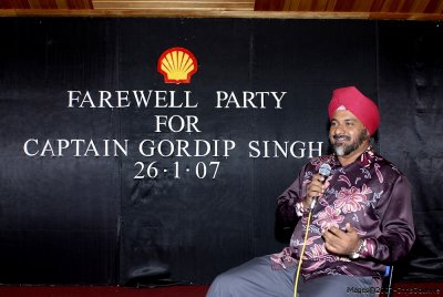 Captain Gordip Singh - Send Off Party