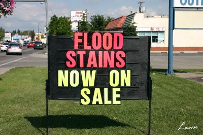 flood stains  