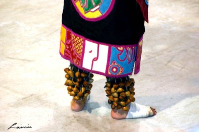 Tlacopan Aztec Dancers  - feet