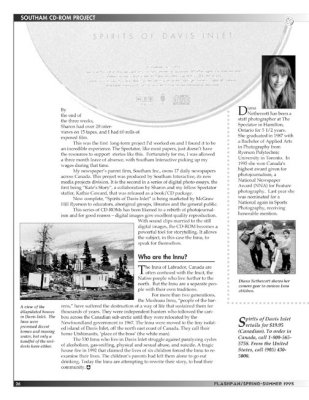 Spirits of Davis Inlet/Spread 3