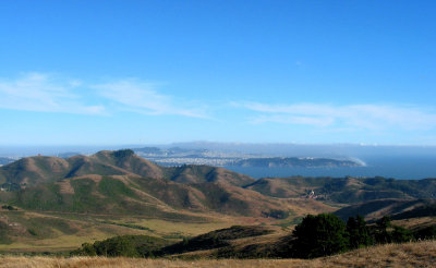 Hawk Campground in the Marin Headlands