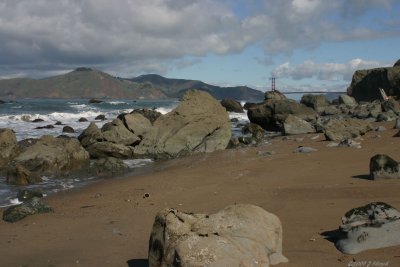 View from Mile Rock Beach
