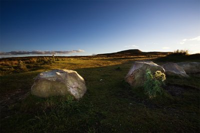 Penhill at sunset