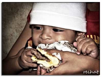 Gimme some burger!
