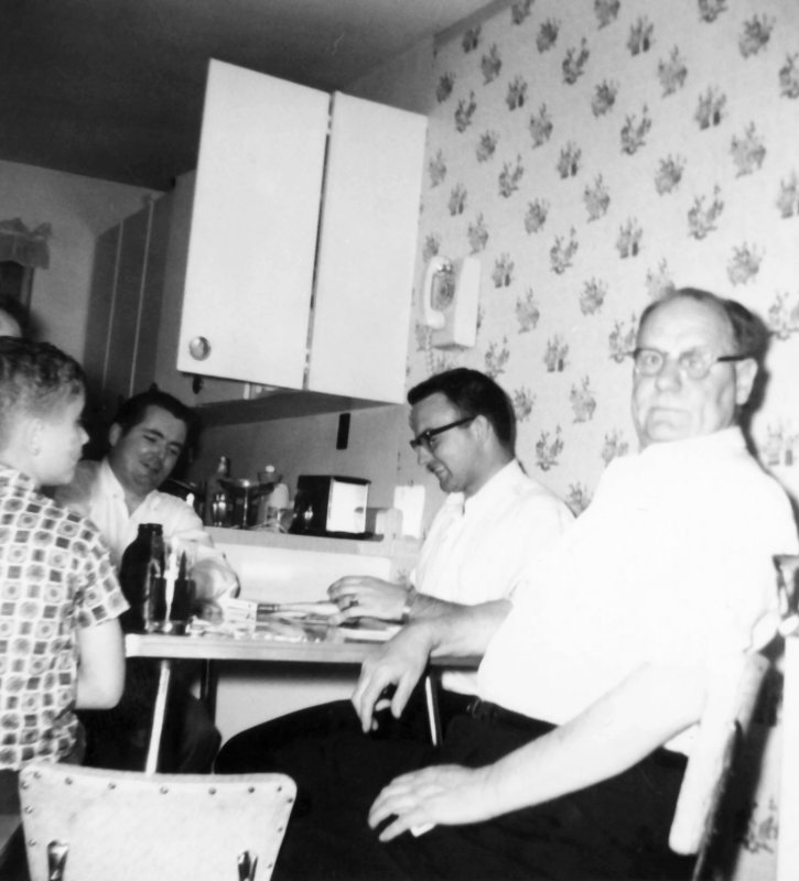 Grandpa, Craig, Dad and Glenn