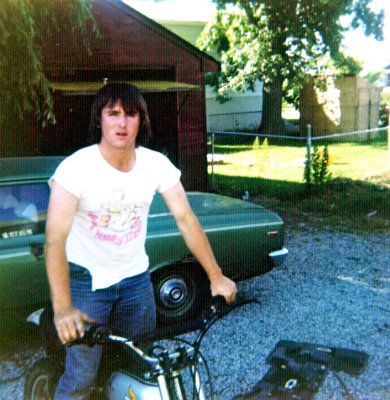 Me on my Honda 125 Elsinore