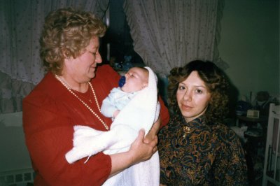 Melinda with Patrick and Mom