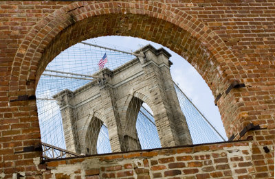 Brooklyn Bridge Framed