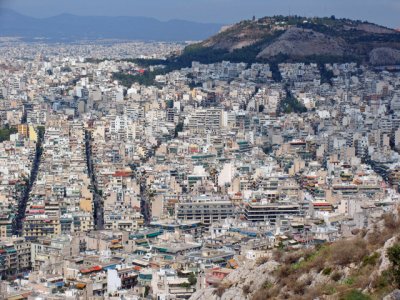 Athens from Lycavittos