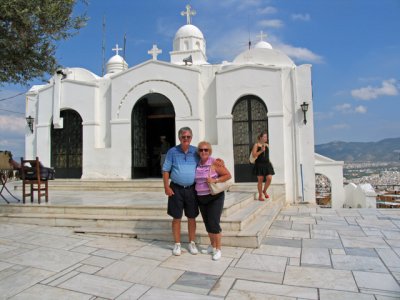 Church atop Lycavittos