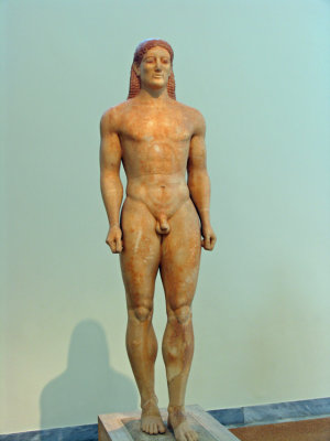 Statue from a tomb 530 BC