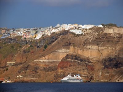 Fira on the caldera