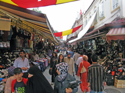 More shops outside the Grand Bazaar