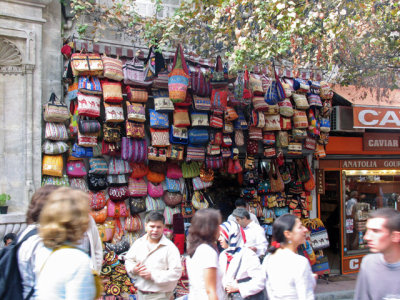 Purses outside the Grand Bazaar