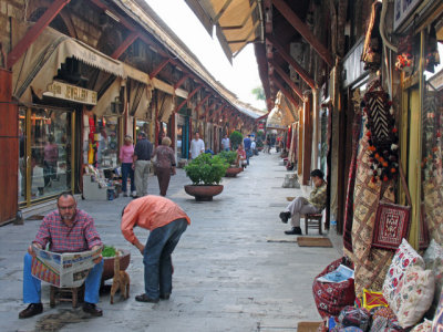 In the Arasta Bazaar