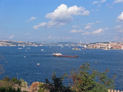 Bosphorus from Topkapi Palace