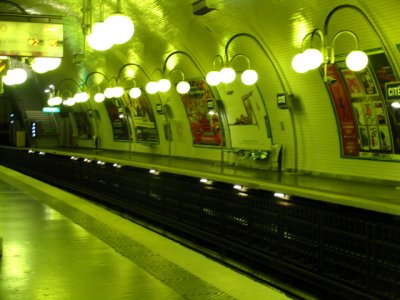 Paris Metro Cite station