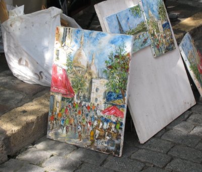  Artwork in Place du Terte Montmarte