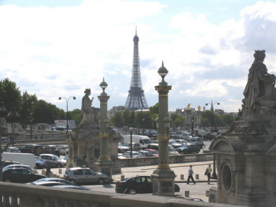 Eiffel Tower from l'Orangerie