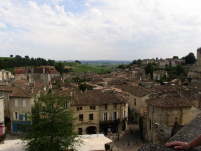 The rooftops of St. Emilion