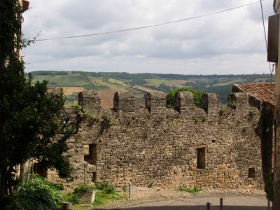 Old city wall and beyond